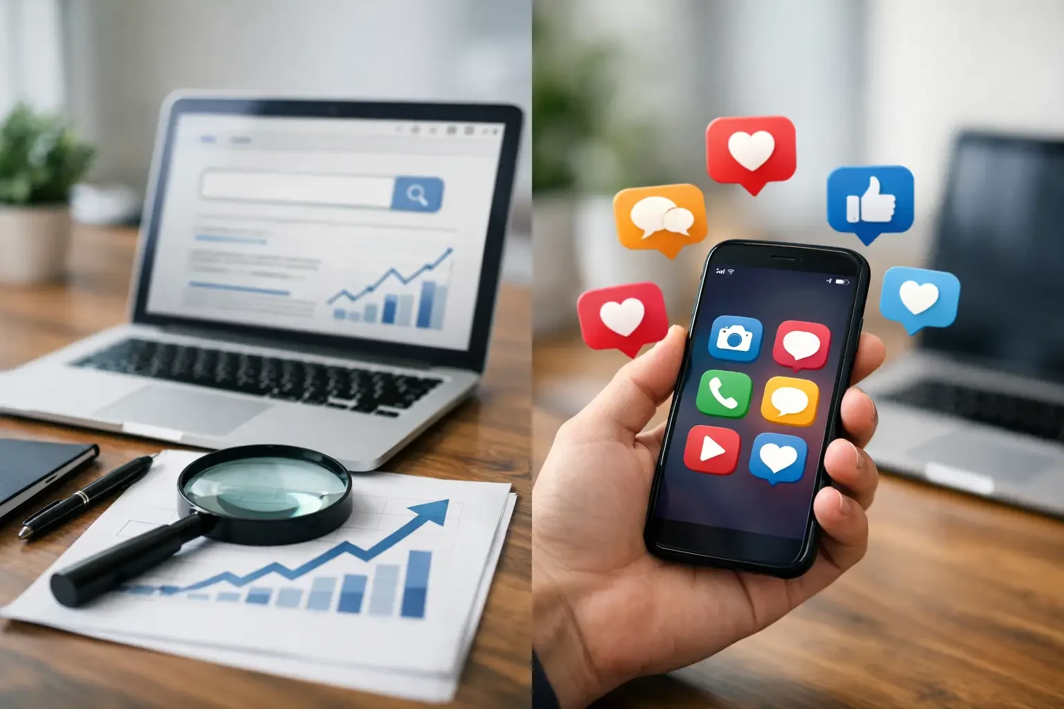 SEO or Social Media: Which Drives Growth?