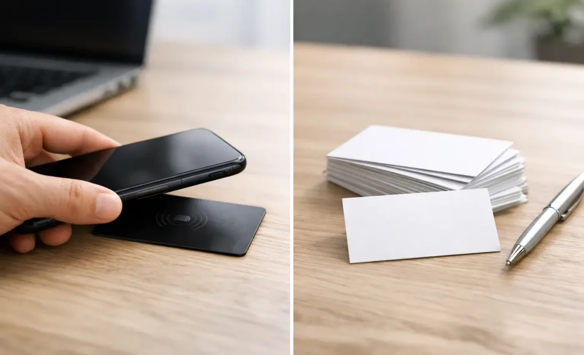 NFC Business Cards vs Paper: Which Wins?